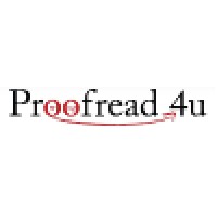 Proofread4u logo, Proofread4u contact details