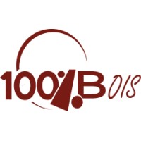 100%BOIS logo, 100%BOIS contact details