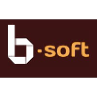 B-Soft logo, B-Soft contact details