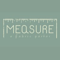 Measure: a fabric parlor logo, Measure: a fabric parlor contact details