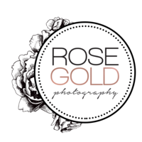 Rose Gold Photography logo, Rose Gold Photography contact details