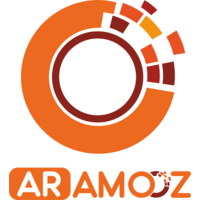 AR Amooz logo, AR Amooz contact details