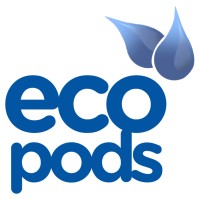 EcoPods logo, EcoPods contact details