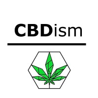 CBDism logo, CBDism contact details