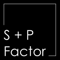 S + P Factor logo, S + P Factor contact details