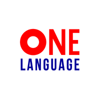 One Language logo, One Language contact details