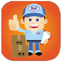 Bob - Delivery on Demand logo, Bob - Delivery on Demand contact details