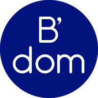 B'DOM logo, B'DOM contact details