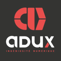 ADUX logo, ADUX contact details