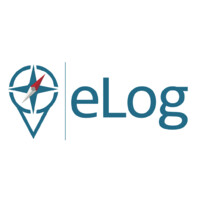 e-Log logo, e-Log contact details