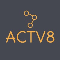 Actv8 logo, Actv8 contact details