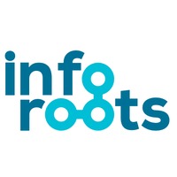 InfoRoots logo, InfoRoots contact details