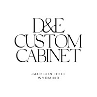 D&E Custom Cabinet logo, D&E Custom Cabinet contact details