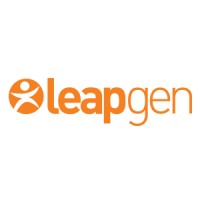 LeapGen logo, LeapGen contact details