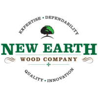 New Earth Wood Company logo, New Earth Wood Company contact details