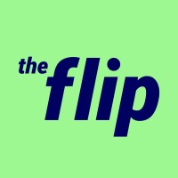 The Flip logo, The Flip contact details