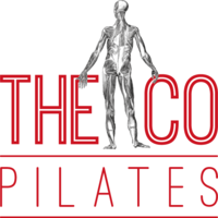 The Co Pilates logo, The Co Pilates contact details