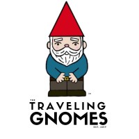 The Traveling Gnomes logo, The Traveling Gnomes contact details