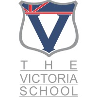 The Victoria School logo, The Victoria School contact details