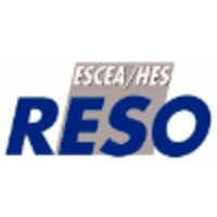 RESO logo, RESO contact details