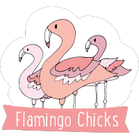 Flamingo Chicks logo, Flamingo Chicks contact details