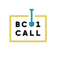 BC One Call logo, BC One Call contact details