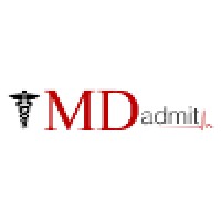 MDadmit logo, MDadmit contact details