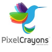 PixelCrayons logo, PixelCrayons contact details