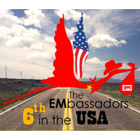 The EMbassadors 6 in the USA logo, The EMbassadors 6 in the USA contact details