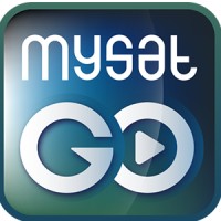 MySatGo logo, MySatGo contact details