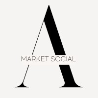 A Market Social logo, A Market Social contact details