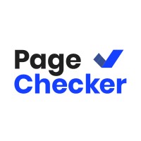 PageChecker logo, PageChecker contact details