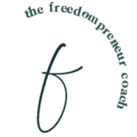 The Freedompreneur Coach logo, The Freedompreneur Coach contact details