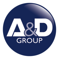 A&D Group logo, A&D Group contact details