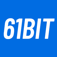 61-bit logo, 61-bit contact details