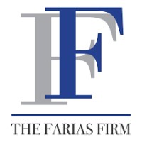 The Farias Firm logo, The Farias Firm contact details