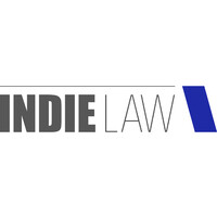 INDIE.law logo, INDIE.law contact details