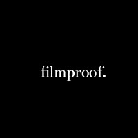 filmproof. logo, filmproof. contact details