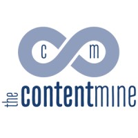 The Content Mine logo, The Content Mine contact details