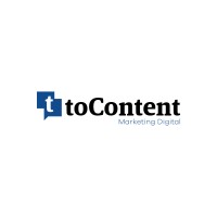 toContent logo, toContent contact details