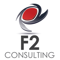 F2 Consulting logo, F2 Consulting contact details