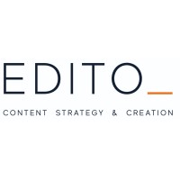 EDITO_ logo, EDITO_ contact details