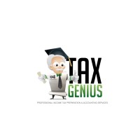 The Tax Genius logo, The Tax Genius contact details