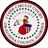 Okaloosa County Clerk of Court logo, Okaloosa County Clerk of Court contact details