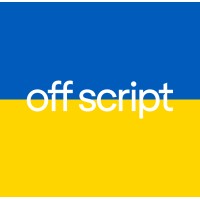 Off Script logo, Off Script contact details