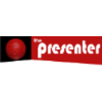 The Presenter logo, The Presenter contact details