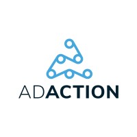 AdAction logo, AdAction contact details