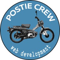 PostieCrew logo, PostieCrew contact details