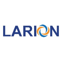 LARION logo, LARION contact details