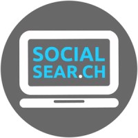 SocialSearch logo, SocialSearch contact details